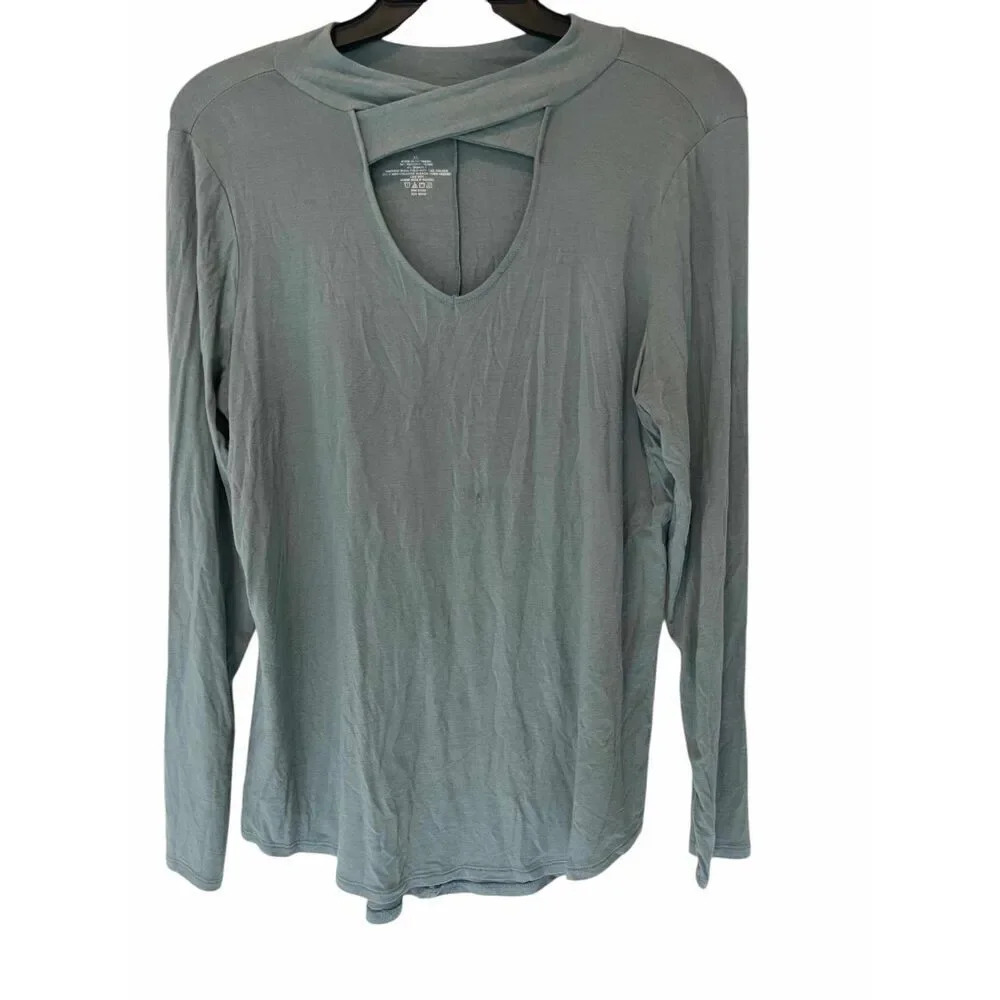 Peek A Boo Chest Blouse